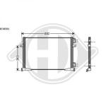 Condensatore, Climatizzatore PER Nissan Primastar 01-06DAL 02-06           +PRiMASTAR