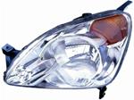 Faro Fanale Proiettore H4 Pred. Reg. Elettrica Honda Crv 2001_01-2004_12 Destro 33101-S9A-A01