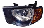 FARO MITSUBISHI L200 2005 FAN. ARANCIO DOPPIA CABINA SX