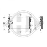 Condensatore, Climatizzatore PER Mitsubishi L200 96-06DAL 06-10              448x498