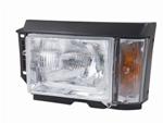 Faro fanale anteriore per Iveco Gamma Z - Turbo Z 50.9/12 - 65/9 Destro