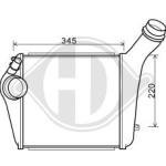 Intercooler PER Klimaprodukte LadeluftkÃ¼hlerDAL PORSCHE PANAMERA