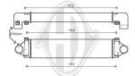 Intercooler PER Klimaprodukte LadeluftkÃ¼hlerDAL VOLVO V40 / V70 III / S80