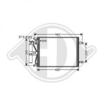Condensatore, Climatizzatore PER Nissan Note 05-13DAL NISSAN MICRA III 01/2003