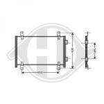 Condensatore, Climatizzatore PER Fiat Ducato 02-06DAL FIAT DUCATO 04/2002