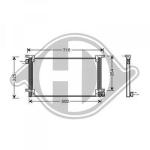 Condensatore, Climatizzatore PER Klimaprodukte KondensatorenDAL IVECO DAILY IV 1999
