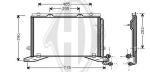 Condensatore, Climatizzatore PER Klimaprodukte KondensatorenDAL MERCEDES E-Klasse W210