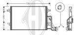 Condensatore, Climatizzatore PER Klimaprodukte KondensatorenDAL VW PASSAT VI W8 09/2001