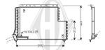 Condensatore, Climatizzatore PER Klimaprodukte KondensatorenDAL VOLVO S 90 11/1996