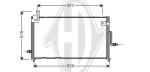 Condensatore, Climatizzatore PER Klimaprodukte KondensatorenDAL DAEWOO MATIZ 09/2000