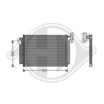 Condensatore, Climatizzatore PER Klimaprodukte KondensatorenDAL BMW X5 E53 alle Modelle