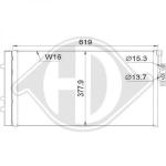 Condensatore, Climatizzatore PER Klimaprodukte KondensatorenDAL BMW X3 F25 09/2011