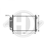Condensatore, Climatizzatore PER Nissan X-Trail (T31) 07->>DAL NISSAN X-TRAIL 2.0 / 2,5