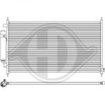 Condensatore, Climatizzatore PER Klimaprodukte KondensatorenDAL HONDA FR-V 1/2006->>