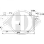 Condensatore, Climatizzatore PER Klimaprodukte KondensatorenDAL MAZDA CX5 11/2011