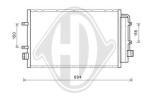 Condensatore, Climatizzatore PER Klimaprodukte KondensatorenDAL IVECO DAILY VI 09/2011