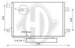 Condensatore, Climatizzatore PER Klimaprodukte KondensatorenDAL MERCEDES SPRINTER 06/2006