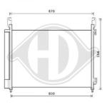 Condensatore, Climatizzatore PER Renault Koleos 09-15DAL RENAULT KOLEOS 09/2008