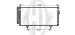 Condensatore, Climatizzatore PER Klimaprodukte KondensatorenDAL SUBARU FORESTER 09/2007