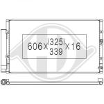 Condensatore, Climatizzatore PER Klimaprodukte KondensatorenDAL SUBARU BRZ 03/2012  2,0