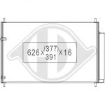 Condensatore, Climatizzatore PER Toyota Verso 09-13DAL TOYOTA AURIS 10/2006