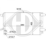 Condensatore, Climatizzatore PER Klimaprodukte KondensatorenDAL VW Beetle 2011->>