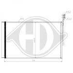 Condensatore, Climatizzatore PER Klimaprodukte KondensatorenDAL VW TOUAREG 01/2010