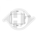 Condensatore, Climatizzatore PER Hyundai I 10 11-13DAL HYUNDAI I 10 1,1/1,2