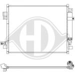 Condensatore, Climatizzatore PER Klimaprodukte KondensatorenDAL NISSAN Note =>>06/2013