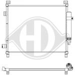 Condensatore, Climatizzatore PER Klimaprodukte KondensatorenDAL NISSAN Note =>>06/2013