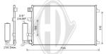 Condensatore, Climatizzatore PER Klimaprodukte KondensatorenDAL NISSAN Qashqai 2011-2013>>