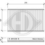 Filtro, Aria abitacolo PER Klimaprodukte InnenraumfilterDAL Discovery/Range Rover