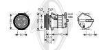 Compressore, Climatizzatore PER Klimaprodukte KlimakompressorDAL ALFA 159 09/2005