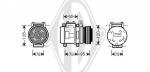 Compressore, Climatizzatore PER Klimaprodukte KlimakompressorDAL ROVER DEFENDER 08/1994