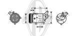 Compressore, Climatizzatore PER Klimaprodukte KlimakompressorDAL BMW MINI 03/2002