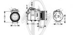 Compressore, Climatizzatore PER Klimaprodukte KlimakompressorDAL BMW 1 E82/E88  135i