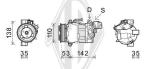 Compressore, Climatizzatore PER Klimaprodukte KlimakompressorDAL BMW 1 E81/E82/E87/E88