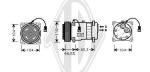 Compressore, Climatizzatore PER Klimaprodukte KlimakompressorDAL CITR JUMPER 03/1994