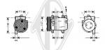 Compressore, Climatizzatore PER Klimaprodukte KlimakompressorDAL NISSAN ALMERA I N15 07/199