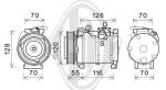 Compressore, Climatizzatore PER Klimaprodukte KlimakompressorDAL JEEP GR. CHEROKEE 09/2001