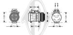 Compressore, Climatizzatore PER Klimaprodukte KlimakompressorDAL Mercedes Sprinter 901/902