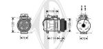 Compressore, Climatizzatore PER Klimaprodukte KlimakompressorDAL Mercedes Sprinter 901/902