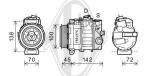 Compressore, Climatizzatore PER Klimaprodukte KlimakompressorDAL Mercedes C-Klasse W-203