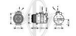 Compressore, Climatizzatore PER Klimaprodukte KlimakompressorDAL Mercedes C-Klasse W-203