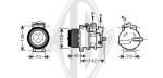 Compressore, Climatizzatore PER Klimaprodukte KlimakompressorDAL Mercedes S-Klasse W-221
