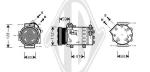 Compressore, Climatizzatore PER Klimaprodukte KlimakompressorDAL PEUGEOT 206 07/2002