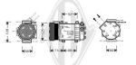 Compressore, Climatizzatore PER Klimaprodukte KlimakompressorDAL RENAULT CLIO II 06/2000