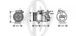 Compressore, Climatizzatore PER Klimaprodukte KlimakompressorDAL RENAULT LAGUNA III 2,0 16V