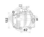 Compressore, Climatizzatore PER Klimaprodukte KlimakompressorDAL LEXUS RX 450H 01/2009