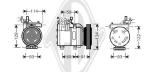 Compressore, Climatizzatore PER Klimaprodukte KlimakompressorDAL HYUNDAI GETZ 09/2002